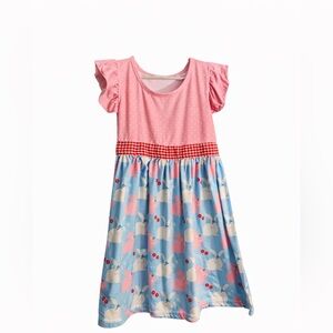 East Rose Girls Easter Dress Sz 6/7